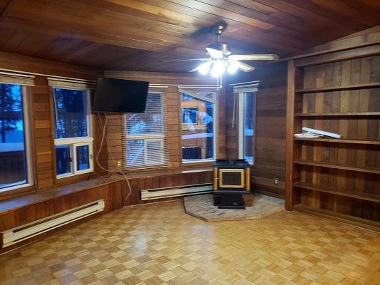 Hardwood Living Area