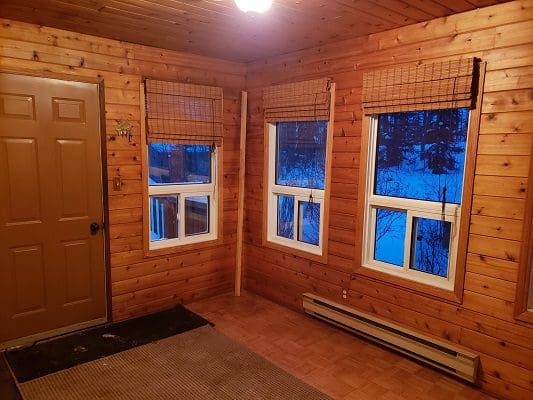 Empty Hardwood Room