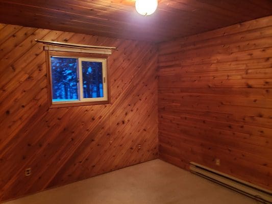 Empty Hardwood Room Corner