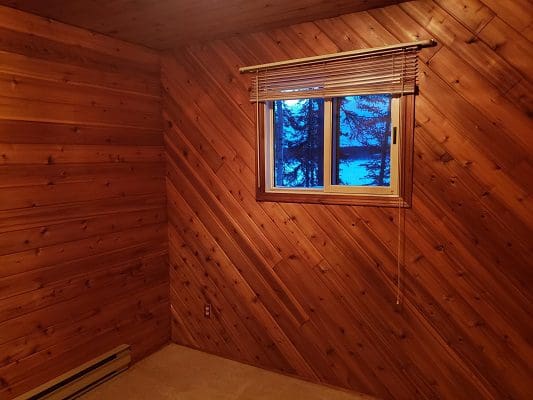 Empty Hardwood Room Corner With Window