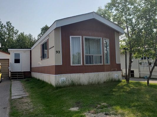 Mobile Home With Garage
