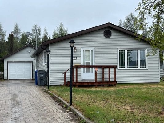 Single-Level Home With Front Porch and Single Garage