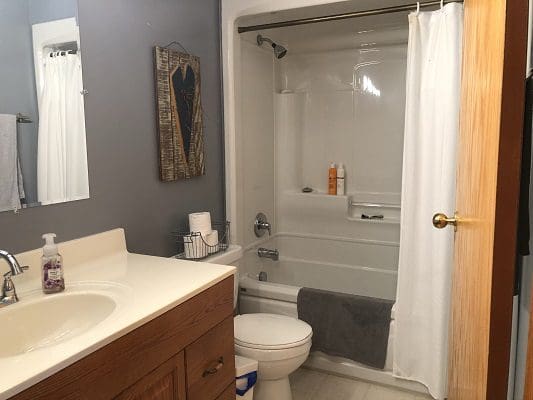 Bathroom With Shower Tub