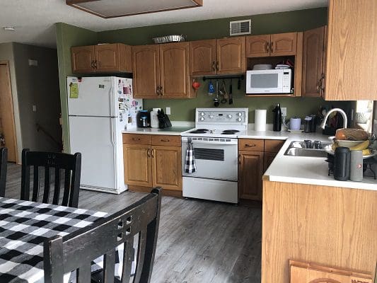 Kitchen With Wooden Cabinets 2