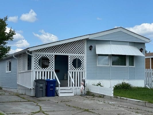 Blue and White Bungalow