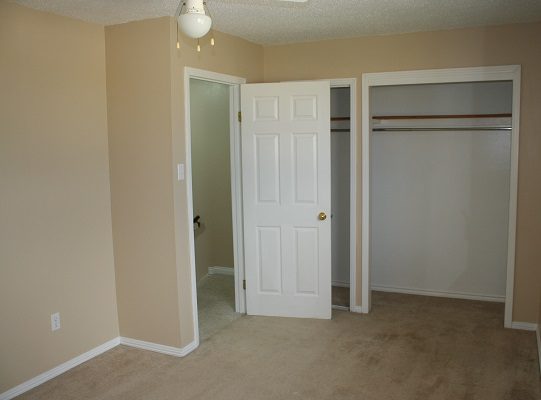 Closet Area in Small White Room