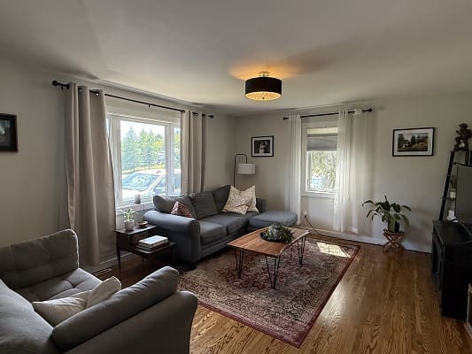 Cozy living room with modern decor.